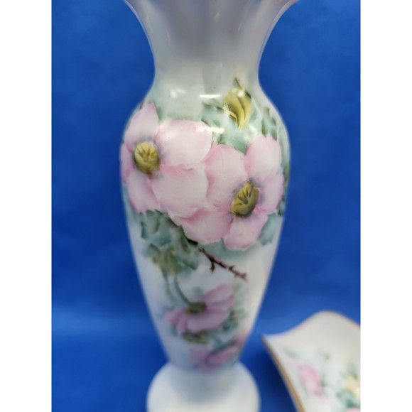 Vintage Vase and trinket Dish - Picture 3 of 9